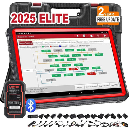 LAUNCH X431 PRO3S+ V5.0 Elite 2025 Scanner with ECU Coding