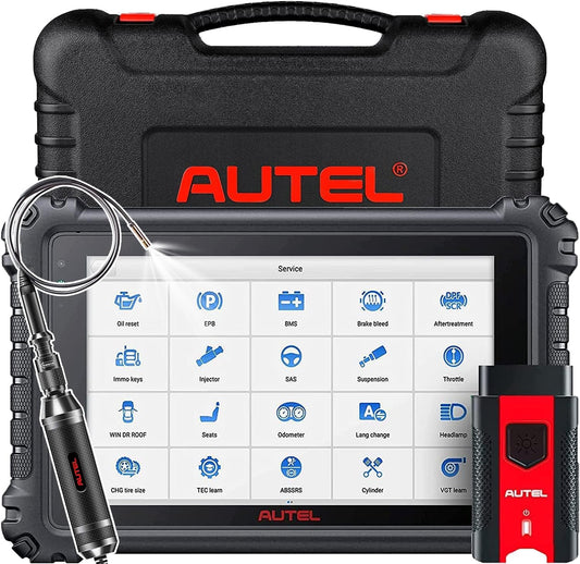 Autel MaxiSYS MS906 Pro Scanner with MV108S Endoscope – ECU Coding & 40+ Services