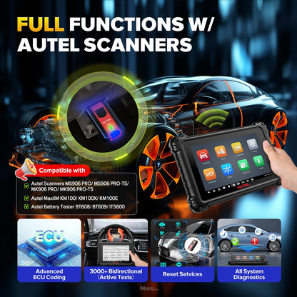 Autel MaxiVCI V200 Bluetooth OBD2 Adapter for MS906, MK906, KM100