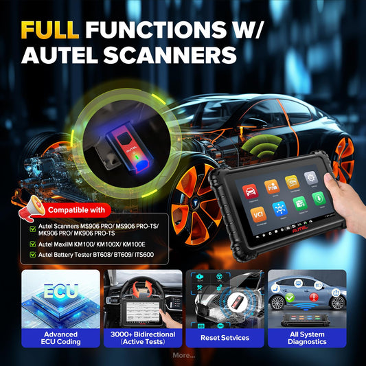 Autel MaxiVCI V200 Bluetooth OBD2 Adapter for MS906, MK906, KM100