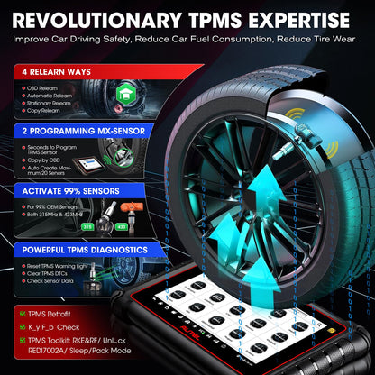 Autel MaxiPRO MP900TS Scanner – 2025 TPMS & ECU Tool
