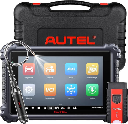 Autel MaxiCOM MK906 Pro Scanner with MV108S Endoscope – ECU Coding & 40+ Services