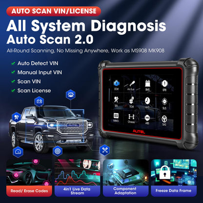 Autel MaxiPRO MP900 2025 Scanner – ECU Coding & 3000+ Active Tests