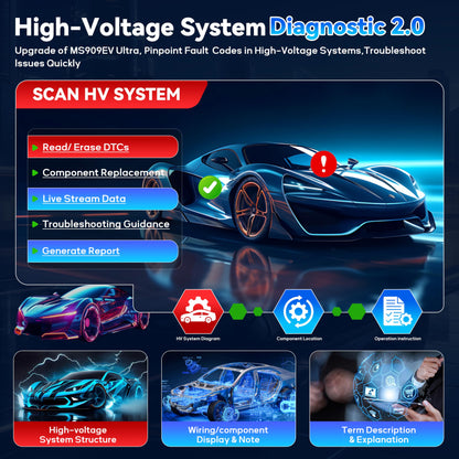 Autel MaxiSys Ultra EV 2025 – Advanced EV Diagnostic Scanner