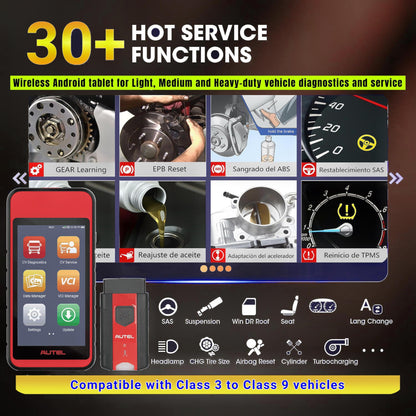 Autel MaxiDiag MD600CV Truck Scanner | 2024 Heavy Duty Diagnostics
