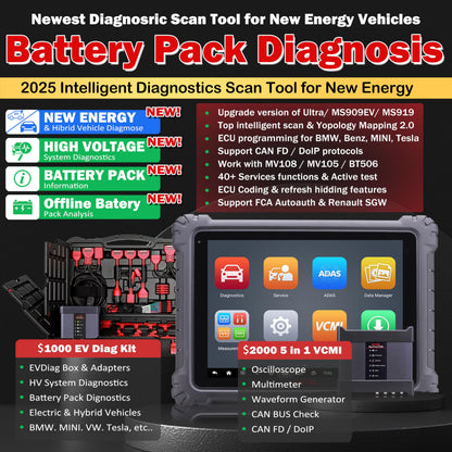 Autel MaxiSYS Ultra EV Scanner – 2025 Electric Vehicle Diagnostic Tool