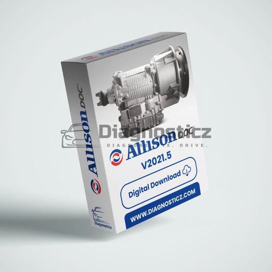 Digital installer and user guide for Allison DOC 2021.5 diagnostic software