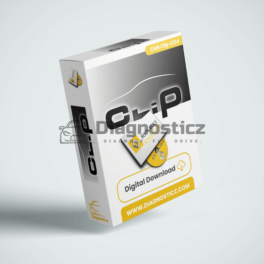 Renault CAN Clip v234 Diagnostic Software – Full Version (2024)
