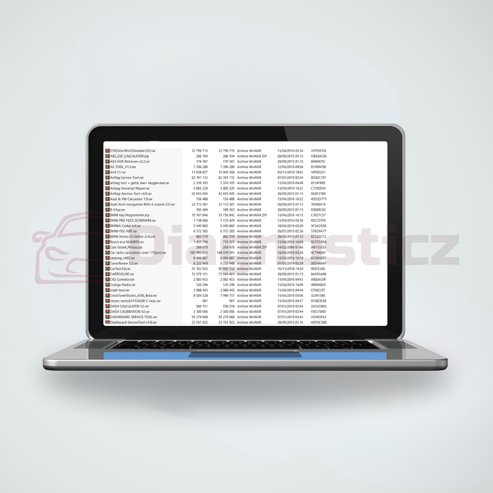 200 ECU Tuning Software Pack | EGR, DPF, Adblue Remover, Chip Tuning & Diagnostic Tools