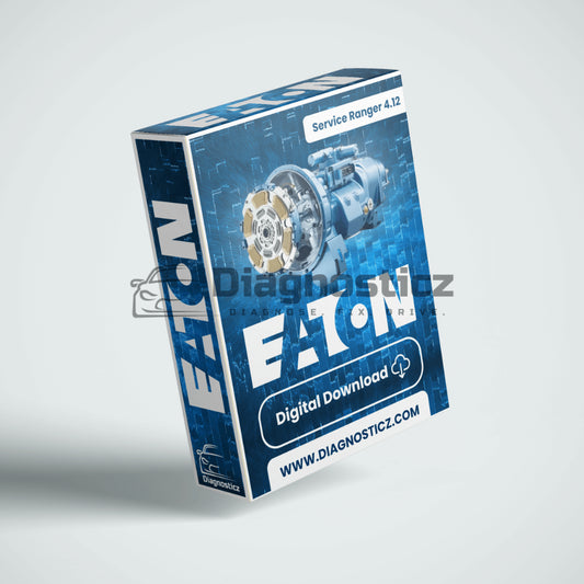 Eaton Service Ranger 4.12 software package showing installer files and user manual PDF