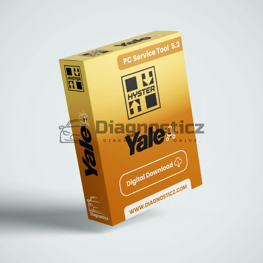 Official Hyster & Yale PC Service Tool 5.3 forklift diagnostic software package