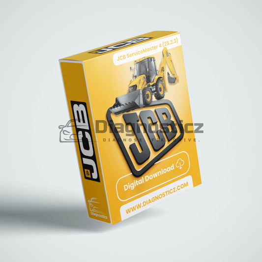 JCB ServiceMaster 4 v25.2.3 software diagnostic package 03.2025 version for Windows