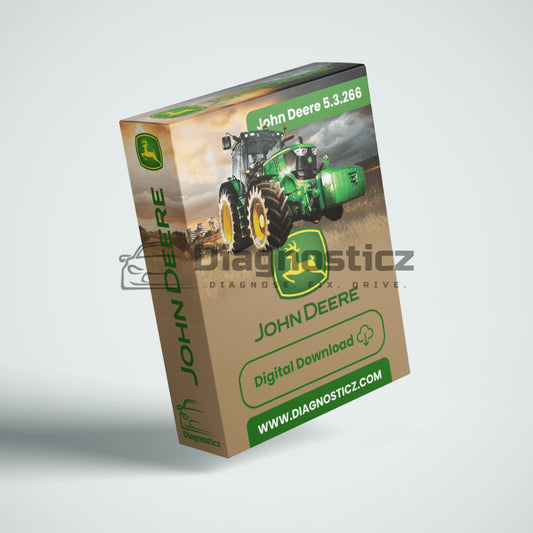 Complete John Deere Service Advisor 5.3.266 Offline 2025.06 software package with installer, manuals, and activation included