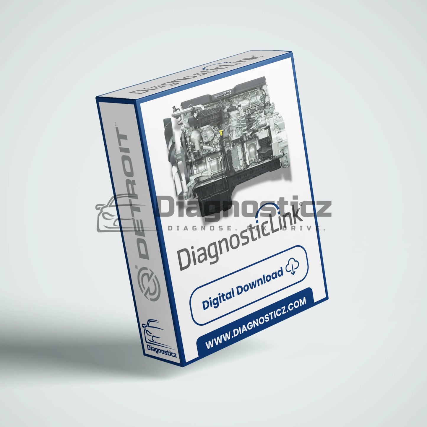 DDDL 8.22 SP1 (Detroit Diesel Diagnostic Link) full software package for Detroit Diesel engine diagnostics, troubleshooting, and ECM programming.
