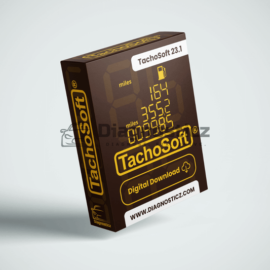 TachoSoft 23.1 Mileage Calculator – EEPROM & Dashboard Correction Software